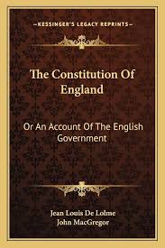 The Constitution of England pdf Ebook